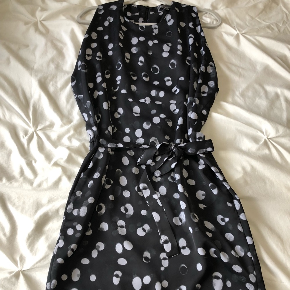 VINCE Abstract Polka Dot, Loose Fitting, Dress